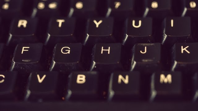 Partial English keyboard