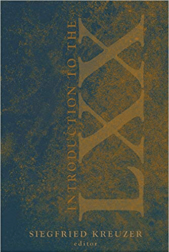 Kreuzner, ed., “Introduction to the Septuagint” cover